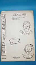 Vintage 1982 ~ BELLES and BEAUS CIRCA 1928 ~ Sewing & Embroidery Pattern Uncut picture