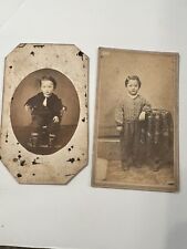 Vintage Cabinet Card Photographs of Small Child-Please Read And See Pics picture