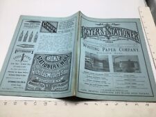 orig GEYER'S STATIONER oct 16, 1879 #61; 20pgs+covers- PENS & MORE picture