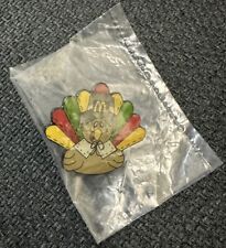 Vintage 1990s McDonald’s Thanksgiving Lapel Pin NEW picture