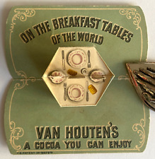 1880s Victorian Van Houten's Cocoa Pop-Up Mechanical Trade Card AMAZING and RARE picture