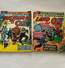 WIZARD OF OZ Marvel DC 1975 and THE LAND OF OZ Marvel DC 1975 Treasury Edition picture