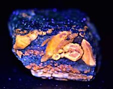 102 Gram Fluorescent Afghanite Crystal Combined With Phlogopite On Matrix picture