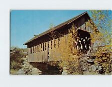 Postcard Cilleyville Covered Bridge Andover New Hampshire USA picture