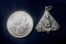 Vintage Four Way Medal Sterling Silver Mid Century picture