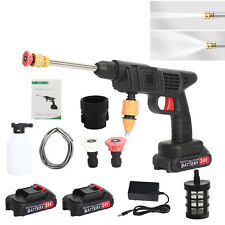 Cordless Electric High Pressure Washer Spray Water Gun Portable Household picture