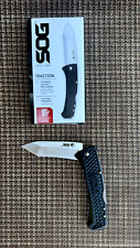 SOG Traction Lockback Folding Knife 3.5