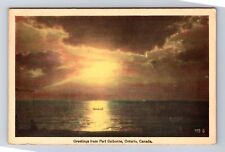 Port Colborne-Ontario, Scenic Greetings, Antique Souvenir Vintage Postcard picture