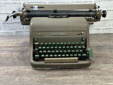 Vintage 1940's Royal Magic Margin Typewriter Green Keys Works But Needs Serviced picture