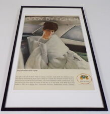 1963 GM Body by Fisher Framed 11x17 ORIGINAL Vintage Advertising Poster picture