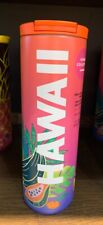 NEW - Starbucks HAWAII COLLECTION Tropical Sunset Vacuum Insulated 16oz Tumbler picture