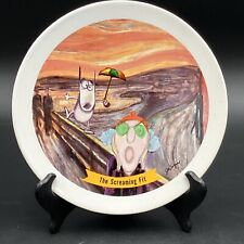 Hallmark Maxine “the Screaming Fit” Plate Signed J Wagner 7.5” picture