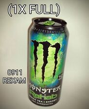 RARE 2011 MONSTER ENERGY DRINK REHAB GREEN TEA (1X) FULL SEALED 15.5oz Can picture