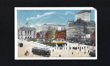 c.1900s Exchange Place Providence Rhode Island RI Street View Car Postcard picture