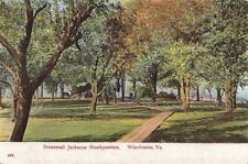 Postcard Stonewall Jacksons Headquarters Winchester VA picture