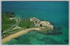 Postcard Bermuda St. George's Fort St. Catherine Aerial View picture