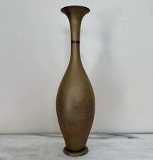 Antique Arts & Crafts B&H Bradley & Hubbard Tall Brass Flower Vase 13