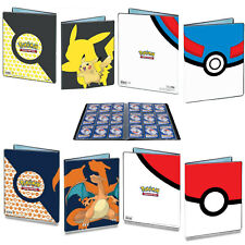 Genuine Ultra Pro Pokemon Trading Card Folder Albums Portfolios Binder Pokeball picture