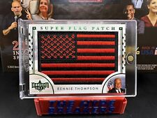 7/10 2022 DECISION 2023 UPDATE Bennie Thompson SUPER FLAG PATCH Hand Numbered picture