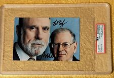 Vint Cerf & Bob Kahn Autograph PSA/DNA Creators of The Internet  Signed Photo picture