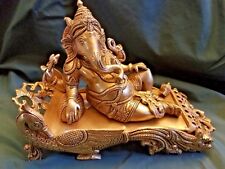 Lord Ganesha Beautiful Brass Statue (Hindu god of good luck)  picture