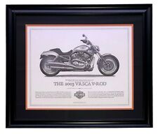 2003 Harley Davidson VRSCA V-Rod Framed 16x20 High Quality Print picture