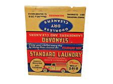 Vintage Truck Standard Laundry Milwaukee Royal Flash Billboard Matchbook Cover picture
