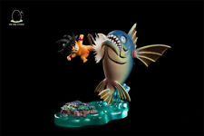 Big Egg Studio Dragonball DBZ Child Goku VS Fish Resin Painted Figurine Statue picture
