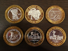 999 Fine Silver 10 Dollar Gaming Tokens picture