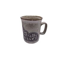 Vintage Dunoon Mug 1978 Christmas pottery mug ceramic made in Scotland picture