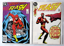LOT - THE FLASH #11 #34 DC COMIC 1988 1990 BARON COLLINS MESSNER LOEBS  BOARDED picture