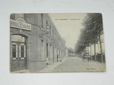 Antique Vintage French Post Card 3378 Raismes Le Boulevard picture