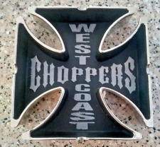 Vintage West Coast Choppers Chrome Ashtray  Nice 4'' collectors item picture