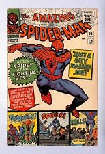 AMAZING SPIDER-MAN #38 (1966) *Last Ditko/2nd MJ (cameo)* Very Nice picture