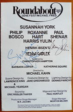 AUTOGRAPHED THEATRE PROGRAMME HEDDA GABLER Signed by SUSANNAH YORK  & 1 other picture