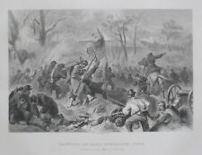 Original 1865 Civil War Engraving CAPTURE OF FORT DONELSON Tennessee Grant Smith picture