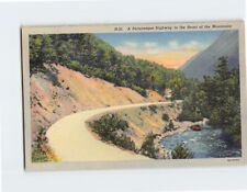 Postcard A Picturesque Highway in the Heart of the Mountains picture