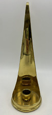 Vtg Brass Taper Candle 11