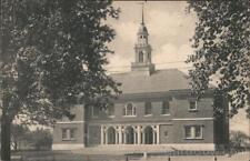 Billerica,MA Bell Hall Rotograph Middlesex County Massachusetts Postcard Vintage picture