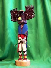 Hopi Kachina Doll - Crow Kachina By Jacob Cook - Big & Beautiful picture