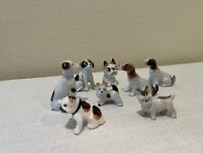 Lot of Vintage Mini Ceramic Dogs Japan Various EIGHT picture