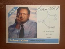 ROBERT Bob KAHN autograph TCP/IP Father of the Internet custom card signed RARE picture