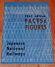 1965 FACTS & FIGURES Japanese National Railways  - MINT CONDITION picture