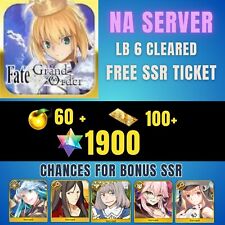 FGO[NA] Fate Grand Order Reroll 1900 SQ LB 6 Cleared picture