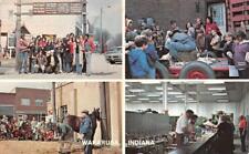 WAKARUSA, IN Indiana  MAPLE SYRUP FESTIVAL  Roadside  ELKHART CO Chrome Postcard picture