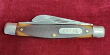 Schrade N.Y. USA 340T  Old Timer 3 Blade Pocket Knife  Good condition picture