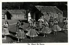 PC CPA NEW ZEALAND, MAORI POI DANCE, Vintage REAL PHOTO Postcard (b27162) picture