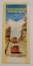 Vintage 1960's The Gray Line Rocky Mountain National Park Colorado Brochure picture