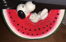 Vintage Peanuts Snoopy Watermelon Coin Bank Good Condition RAND Korea picture