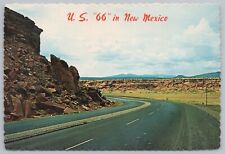 State View~US 66 Near Grants New Mexico~Continental Postcard picture